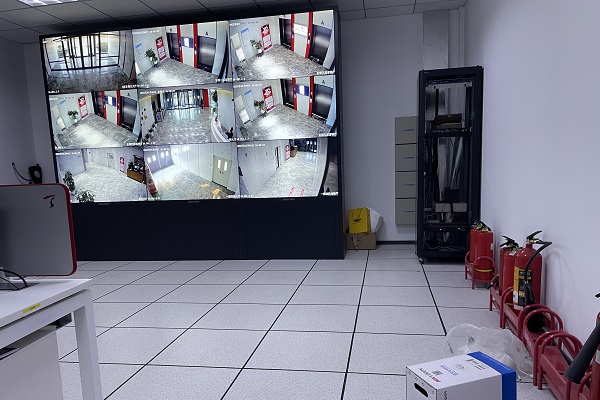 北京天融信公司海康威视安防监控系统安装工程